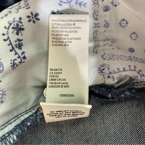 Denim Shorts Free People We The Free - Picture 5 of 5